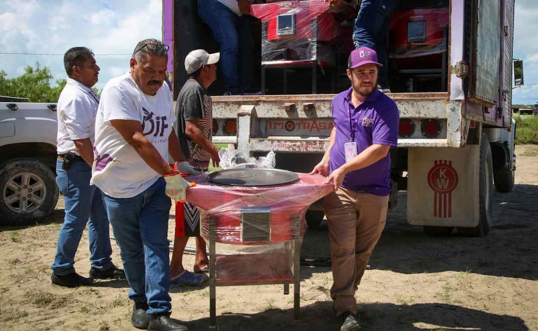 DIF Tamaulipas entrega estufas ecológicas en comunidades rurales / Foto: Especial