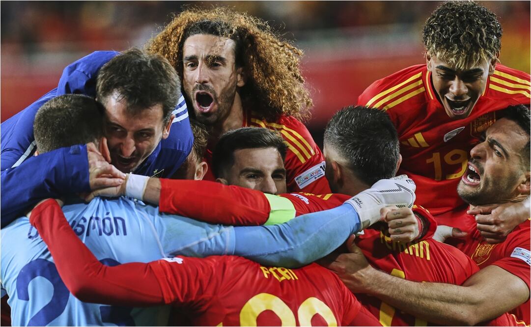 FOTO: AP - España avanza a las semifinales de la UEFA Nations League; venció en penaltis a Países Bajos