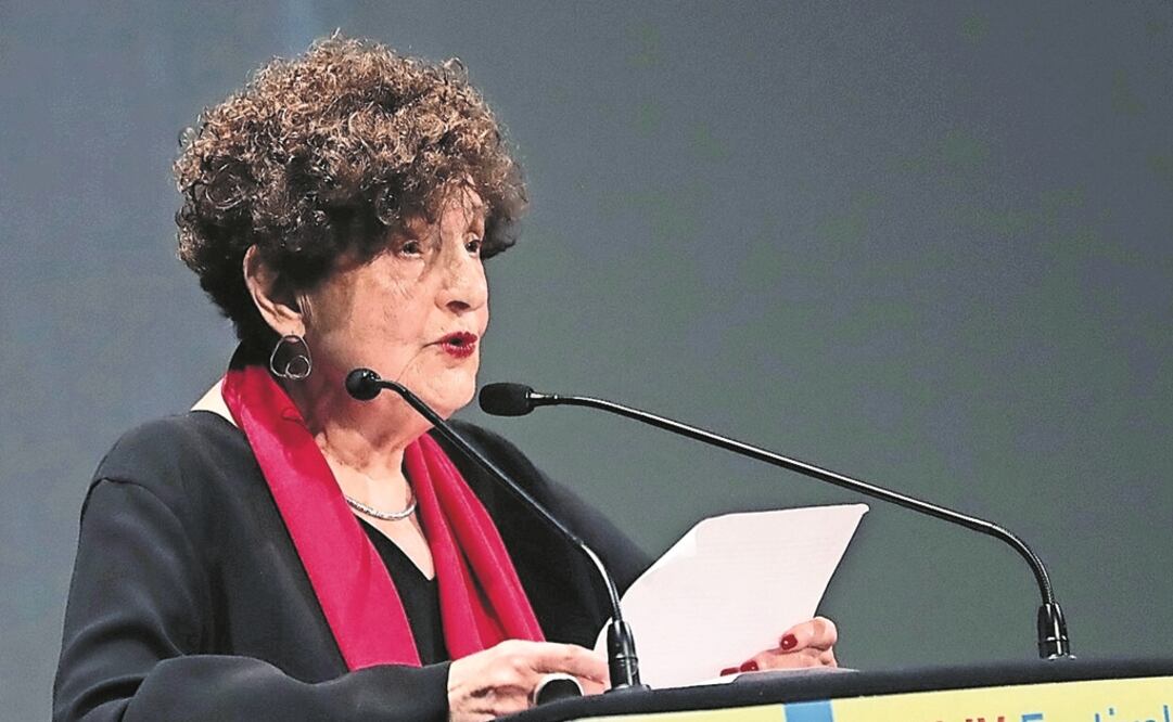 La escritora Margo Glantz sostuvo una ponencia magistral sobre Juan Rulfo. Foto: Archivo