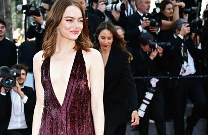 Emma Stone desata la locura en Cannes