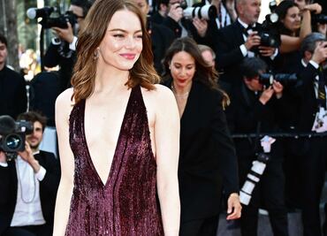 Emma Stone desata la locura en Cannes