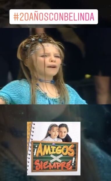 Belinda celebra 20 años de carrera con nostálgicos momentos