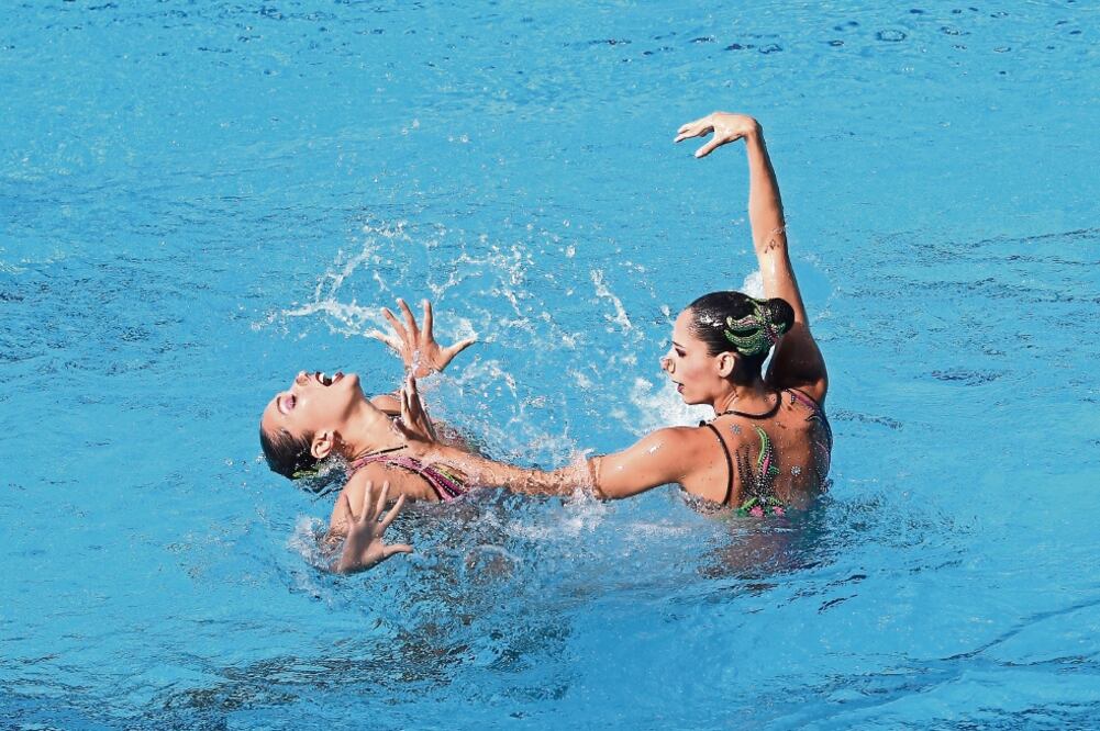 Nuria Diosdado y Karem Achach lograron el sitio 11 en los JO de Río de Janeiro. (JAM MEDIA)