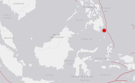 Sismo de magnitud 6.9 golpea sur de Filipinas