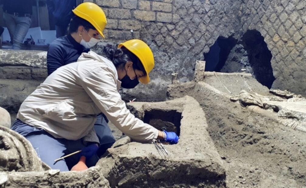 Descubren extraña habitación de esclavos en Pompeya de hace casi 2 mil años