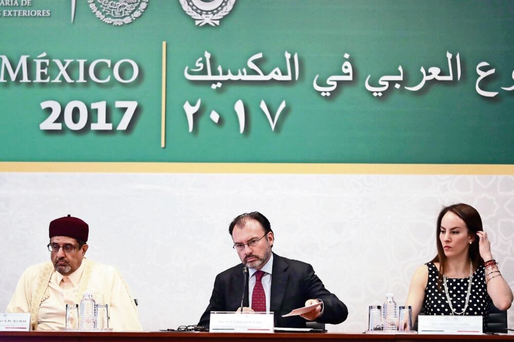 En la Semana Árabe en México, el canciller Luis Videgaray dijo que los países democráticos deben alzar la voz ante los discursos de odio (JUAN CARLOS REYES. EL UNIVERSAL)