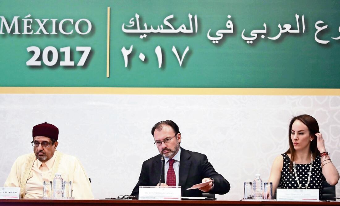 En la Semana Árabe en México, el canciller Luis Videgaray dijo que los países democráticos deben alzar la voz ante los discursos de odio (JUAN CARLOS REYES. EL UNIVERSAL)