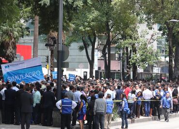 Protección Civil de CDMX reporta saldo blanco tras simulacro