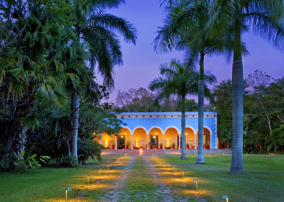Antiguas haciendas henequeras, hoy transformadas en lujosos hoteles donde también preservan la herencia maya. (Foto: Cortesía The Haciendas. The Luxury Collection)