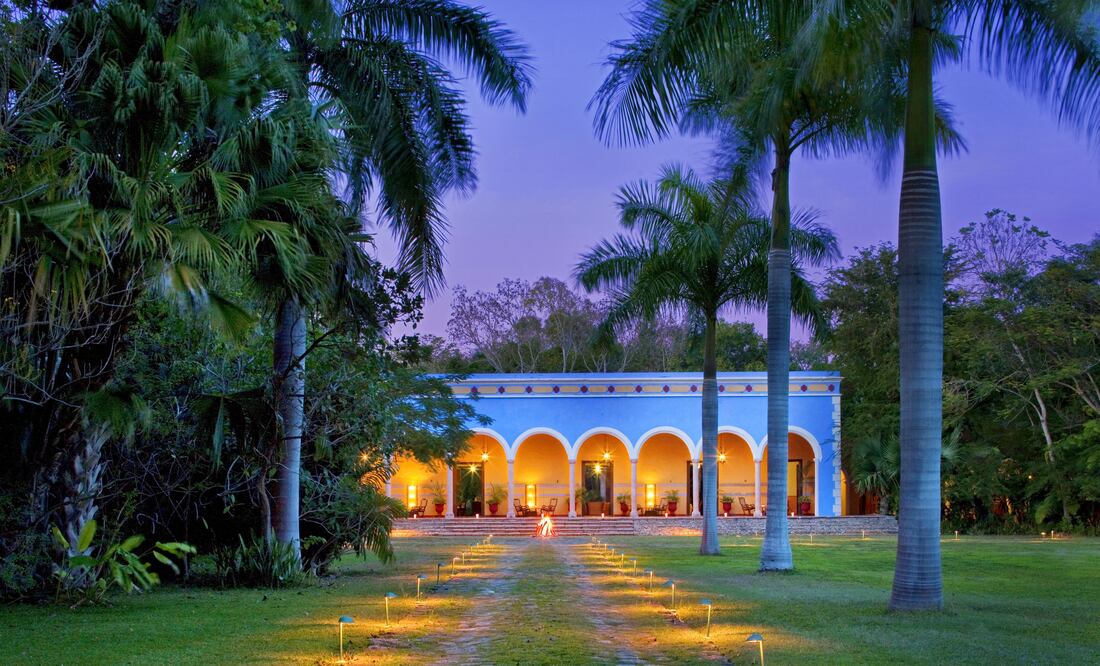 Antiguas haciendas henequeras, hoy transformadas en lujosos hoteles donde también preservan la herencia maya. (Foto: Cortesía The Haciendas. The Luxury Collection)