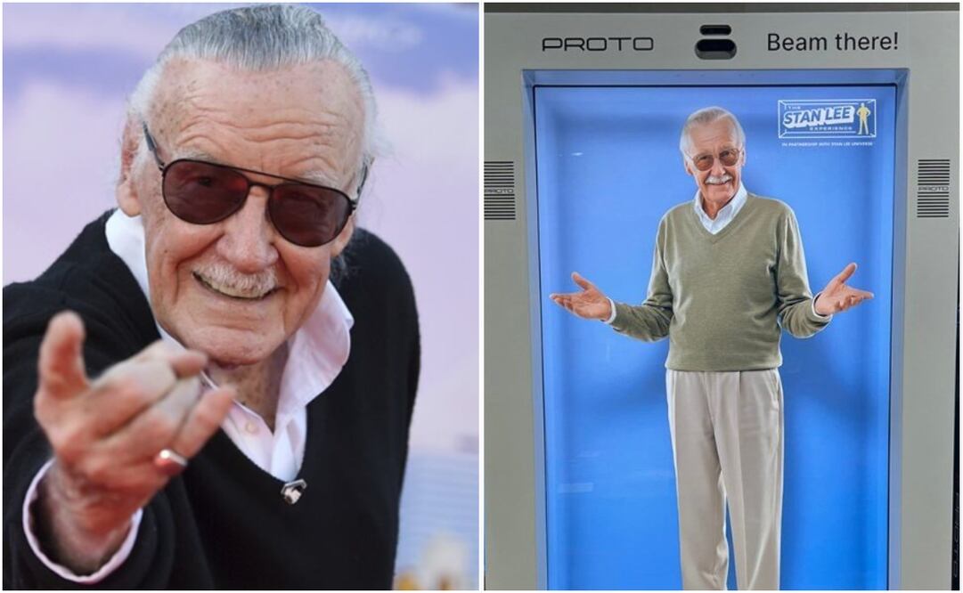 Stan Lee estará presente en la convención gracias a un holograma interactivo. Foto: Redes Sociales