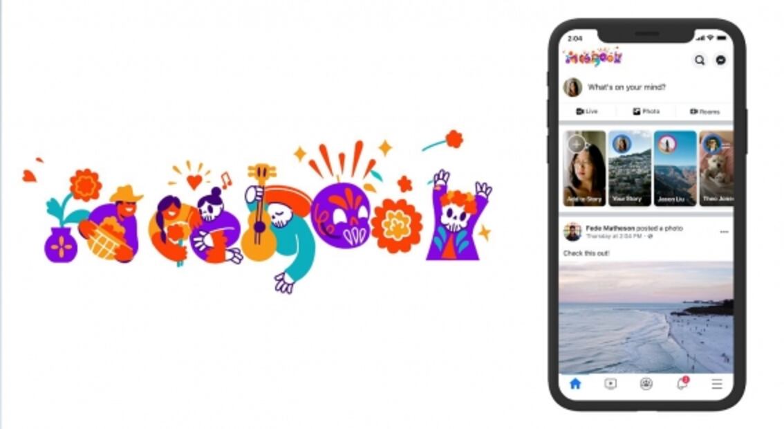 Celebra el Día de muertos en Facebook 