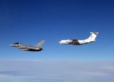 Aviones de Reino Unido y Alemania interceptan aeronave rusa que se acercaba a Estonia, miembro de la OTAN