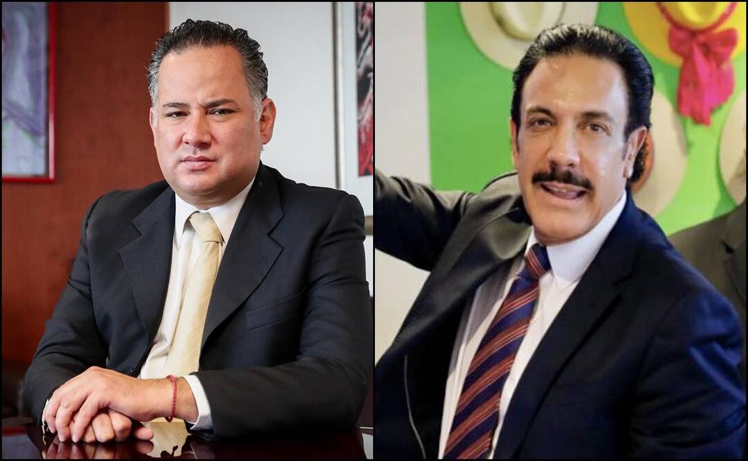 Santiago Nieto y Omar Fyad. Foto: EL UNIVERSAL