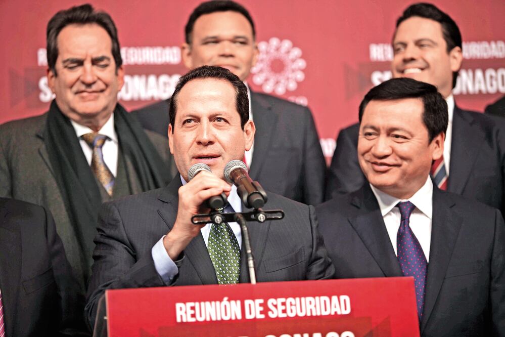 El gobernador del Estado de México, Eruviel Ávila Villegas, encabezó la Conago hasta febrero pasado. En ese periodo planteó su propuesta en torno al archivo genético (ARCHIVO EL UNIVERSA)L