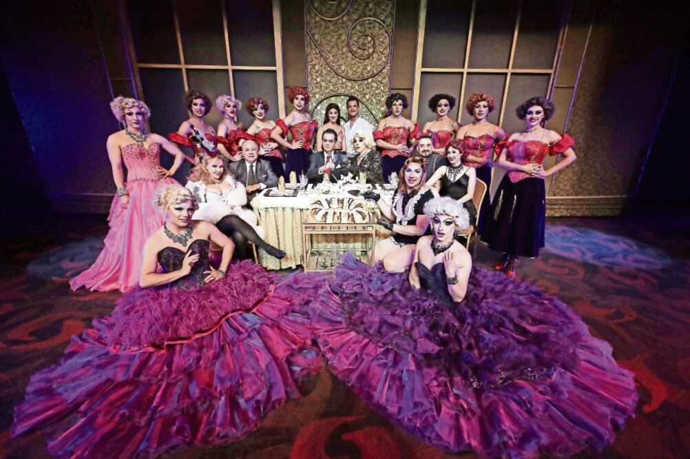 La jaula de las locas cuenta la relación entre la estrella Zazá y George. (ARCHIVO EL UNIVERSAL)