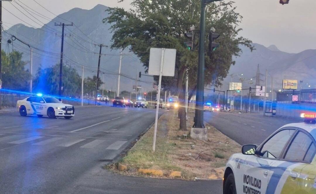 Asesinan a policía de Monterrey y roban su patrulla; uno de los agresores fue abatido. Foto: Especial
