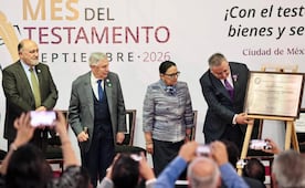 Arranca la Jornada Nacional "Septiembre, mes del testamento"; Segob apuesta por la seguridad jurídica