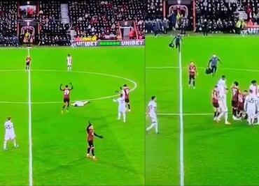 VIDEO: El futbolista galés Tom Lockyer se desploma en pleno partido tras sufrir un paro cardíaco