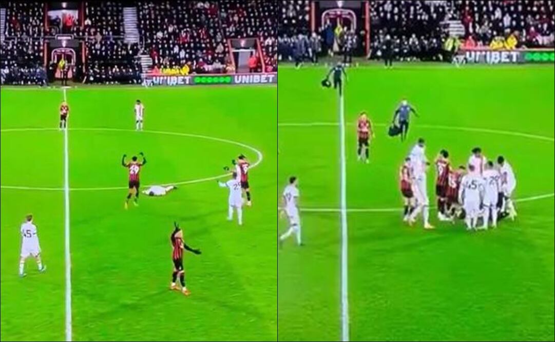 El jugador galés Tom Lockyer se desvaneció en pleno compromiso luego de sufrir un paro cardíaco / FOTO: ESPECIAL