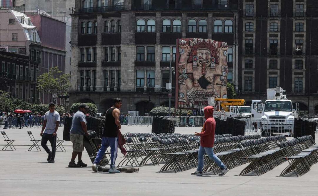 La Gran Tenochtitlán, de vuelta al Zócalo. Foto: Gabriel Pano / EL UNIVERSAL
