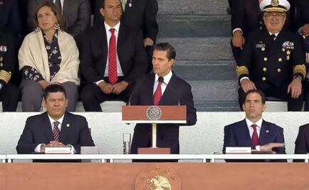 "Ésta es la hora de la unidad por México y para México": dice Peña Nieto