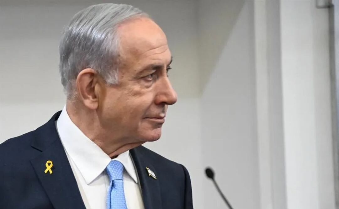 El primer ministro israelí, Benjamin Netanyahu, este miércoles en Tel Aviv, Israel. Foto: EFE