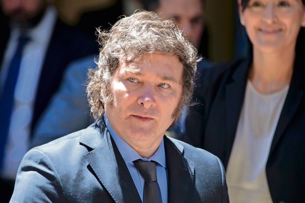 Javier Milei, presidente argentino. Foto: EFE