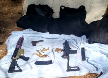 Detienen a personas dedicadas a la invasión de predios en Tlalpan; aseguran armas de grueso calibre