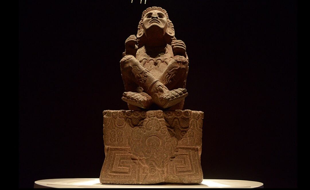 Escultura de Xochipilli. Foto: Cortesía INAH