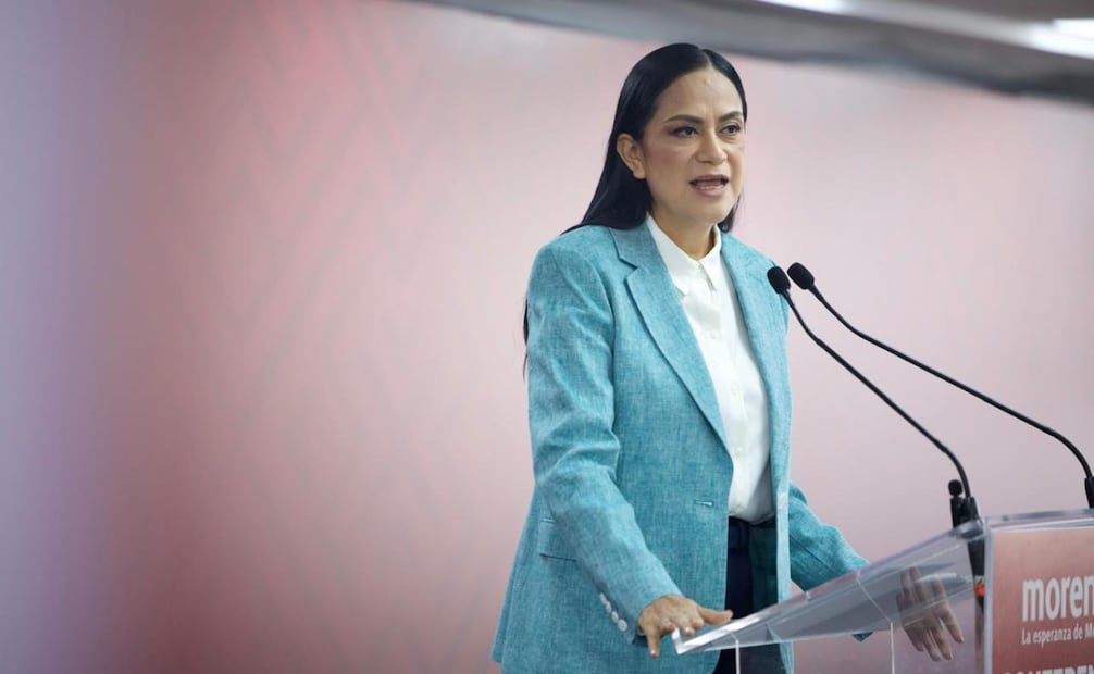 Ariadna Montiel, presidenta nacional de Morena. Foto: Especial