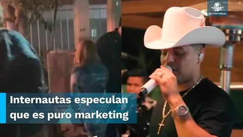 Así captaron a Eduin Caz y Anahy en una fiesta tras asegurar que su separación era real