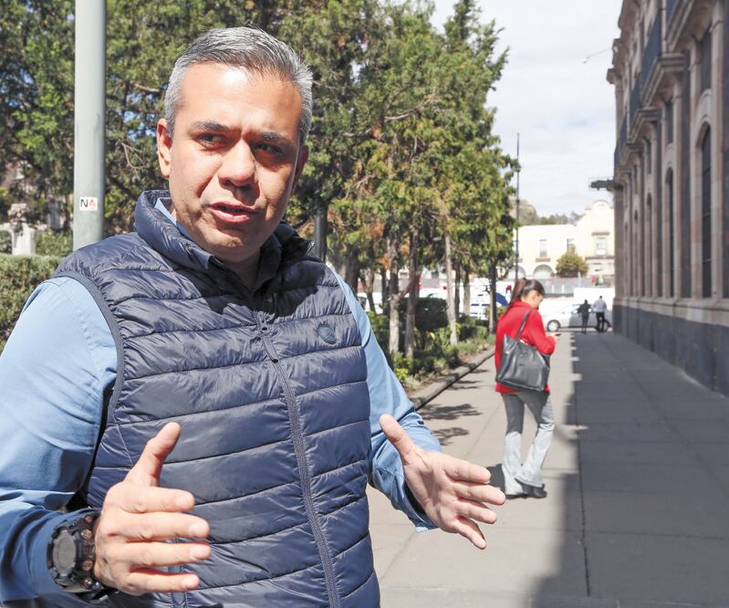 El edil de Ecatepec, Fernando Vilchis Contreras, afirmó que si el tuviera en control del penal ubicado en el municipio, “sería otra cosa”. JORGE ALVARADO. EL UNIVERSAL