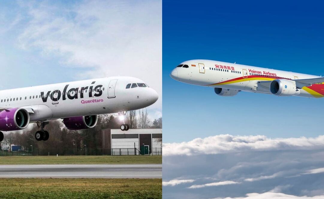 Volaris y Hainan Airlines pactan alianza. Foto: especial