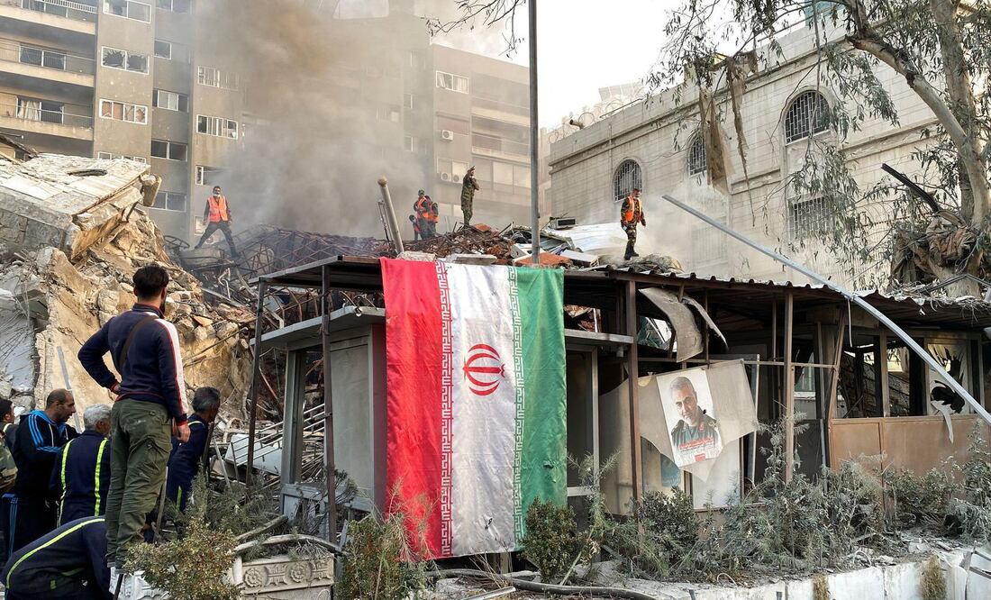 Los fallecidos son ocho iraníes, cinco sirios y un libanés, todos combatientes, pero también hay dos civiles, una mujer y su hijo.