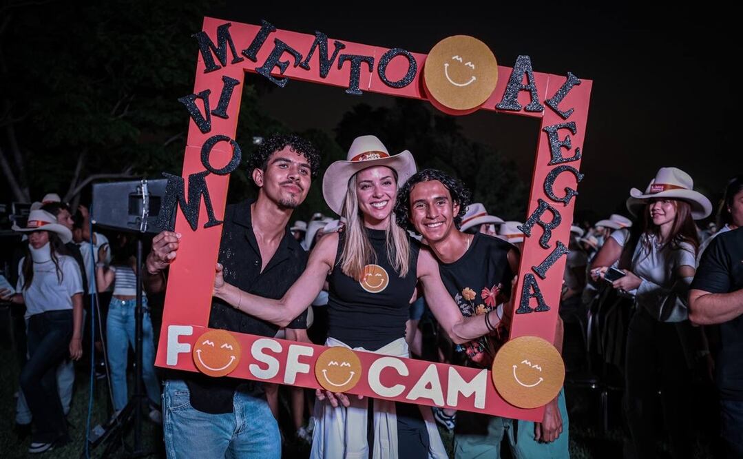 Rodríguez Cantú participó en un encuentro denominado “Somos Compas” donde participaron estudiantes de diferentes universidades. Foto: Especial