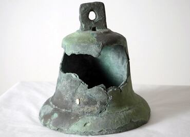 Piden mínimo 6 mdd por la supuesta campana que perteneció a una carabela de Cristóbal Colón