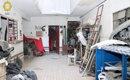 Aseguran 150 toneladas de autopartes en predio con fachada de hotel en Cuauhtémoc