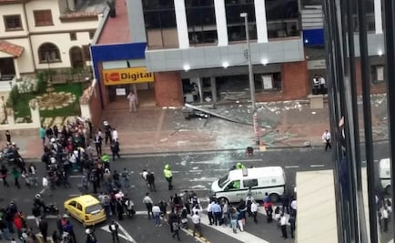 Estallan artefactos explosivos en Bogotá