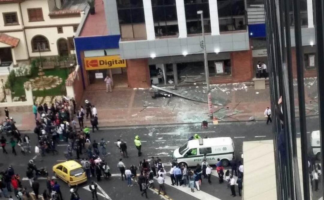 Estallan artefactos explosivos en Bogotá