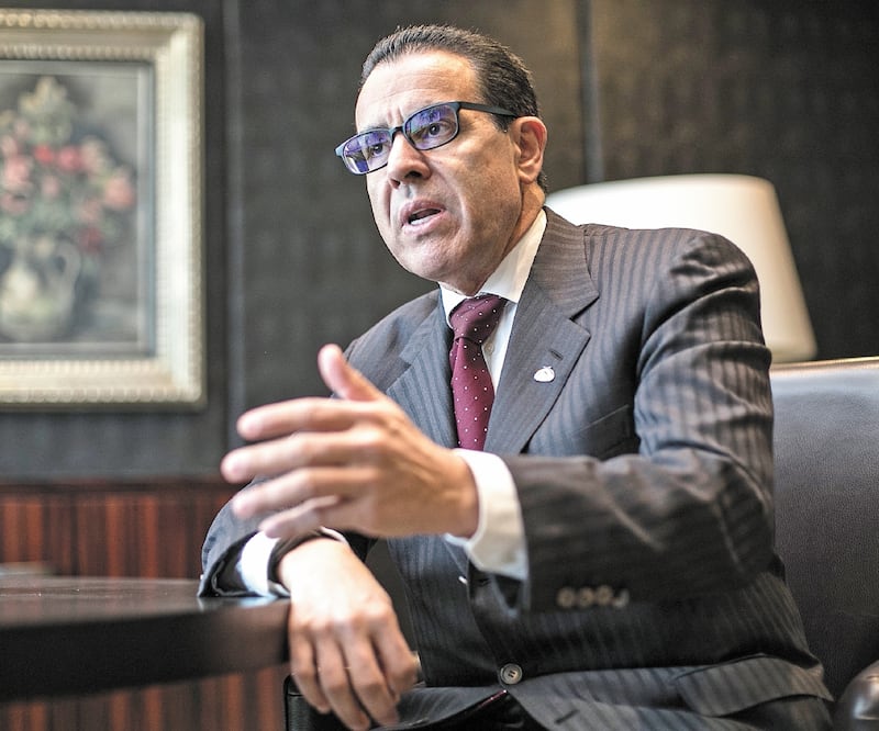 Alejandro Valenzuela, director general de Banco Azteca. Foto: GERMÁN ESPINOSA. EL UNIVERSAL