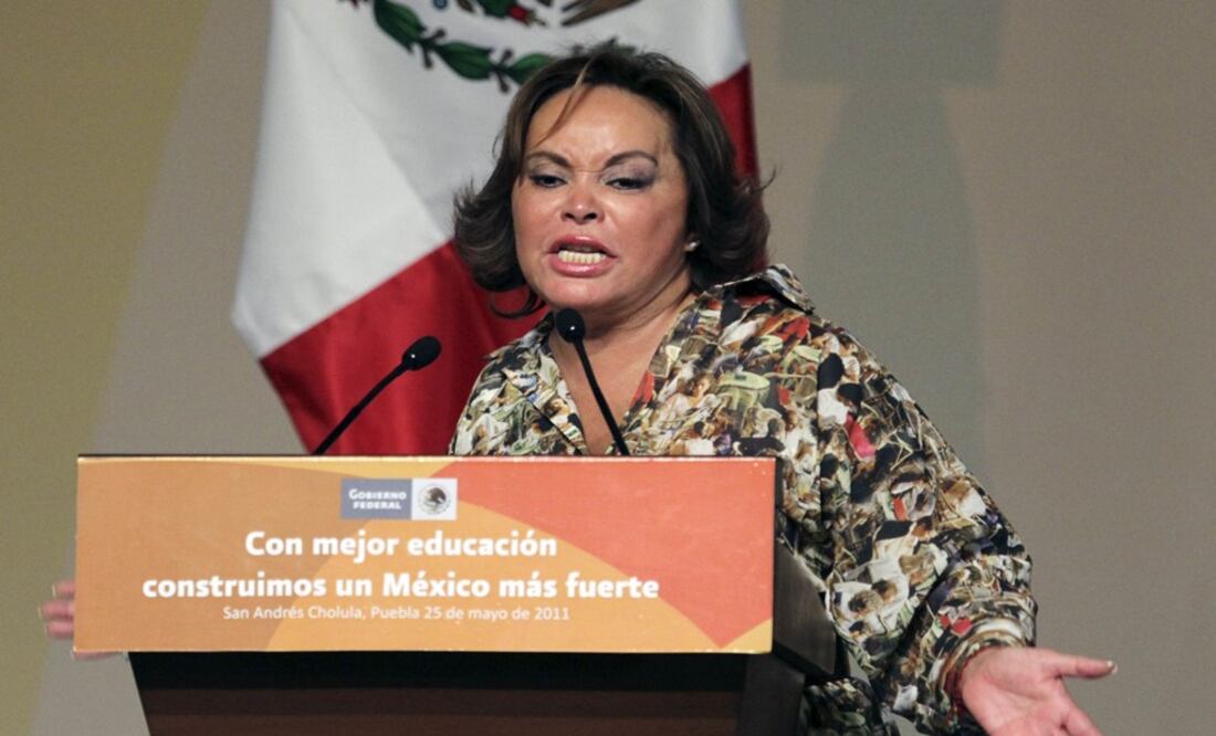 Elba Esther was freed last week- Photo: Imelda Medina/REUTERS