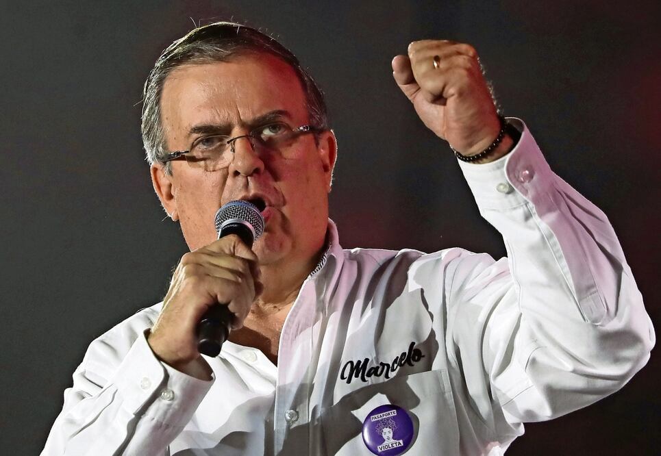 Marcelo Ebrard exige la nulidad del proceso interno de elección de Morena y la reposición de ese ejercicio. Foto: Mario Guzmán | El Universal