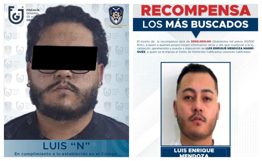 Con la detención del líder de Los Molina, ¿quiénes son los más buscados de la CDMX?. Foto: Especial