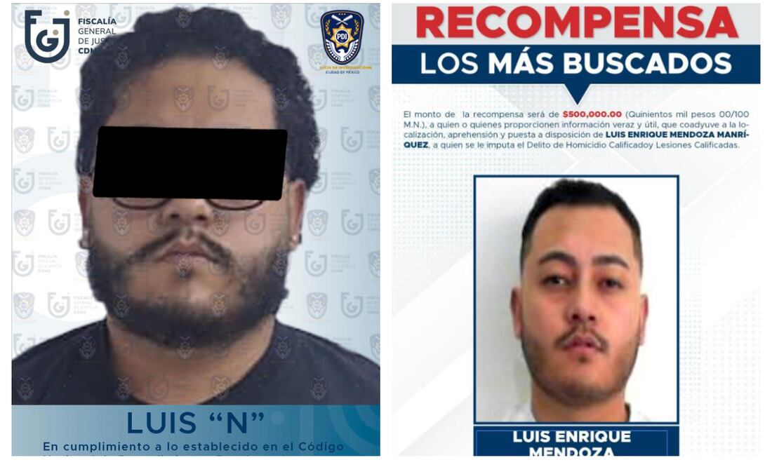 Con la detención del líder de Los Molina, ¿quiénes son los más buscados de la CDMX?. Foto: Especial
