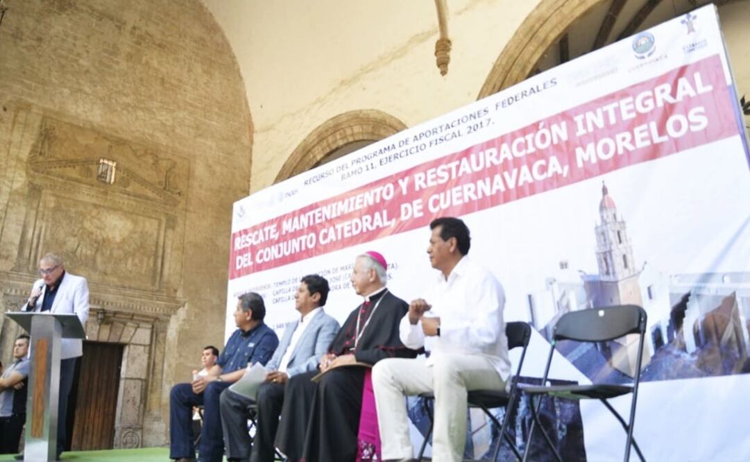 Anuncian inversión millonaria para restaurar Catedral de Cuernavaca 
