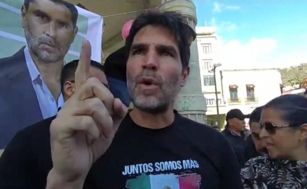 Eduardo Verástegui acusa rasuramiento de firmas y aplicación amañada. foto: Especial