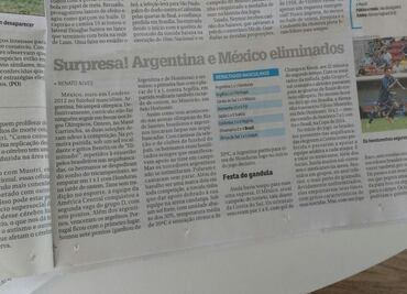 Prensa brasileña califica de "sorpresiva" la eliminación del Tri