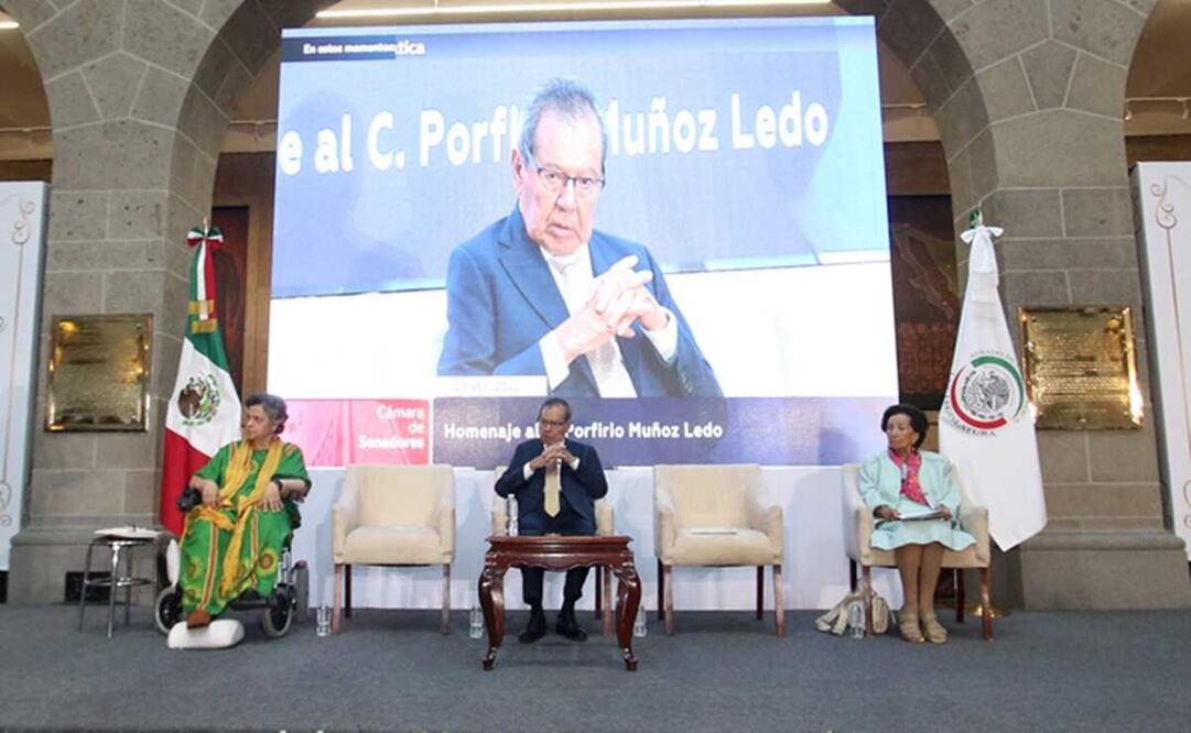Homenaje de Honor por los 70 años de lucha de Porfirio Muñoz Ledo. Fotos: Carlos Mejía / EL UNIVERSAL 