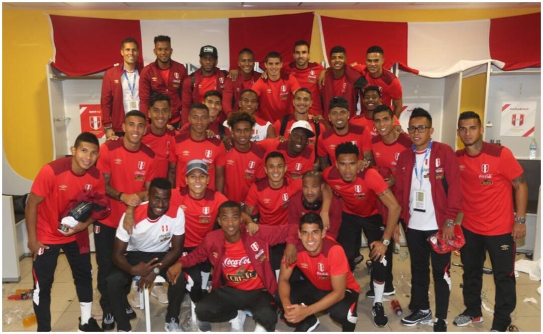 TWITTER. Selección de Perú tras partido ante Argentina